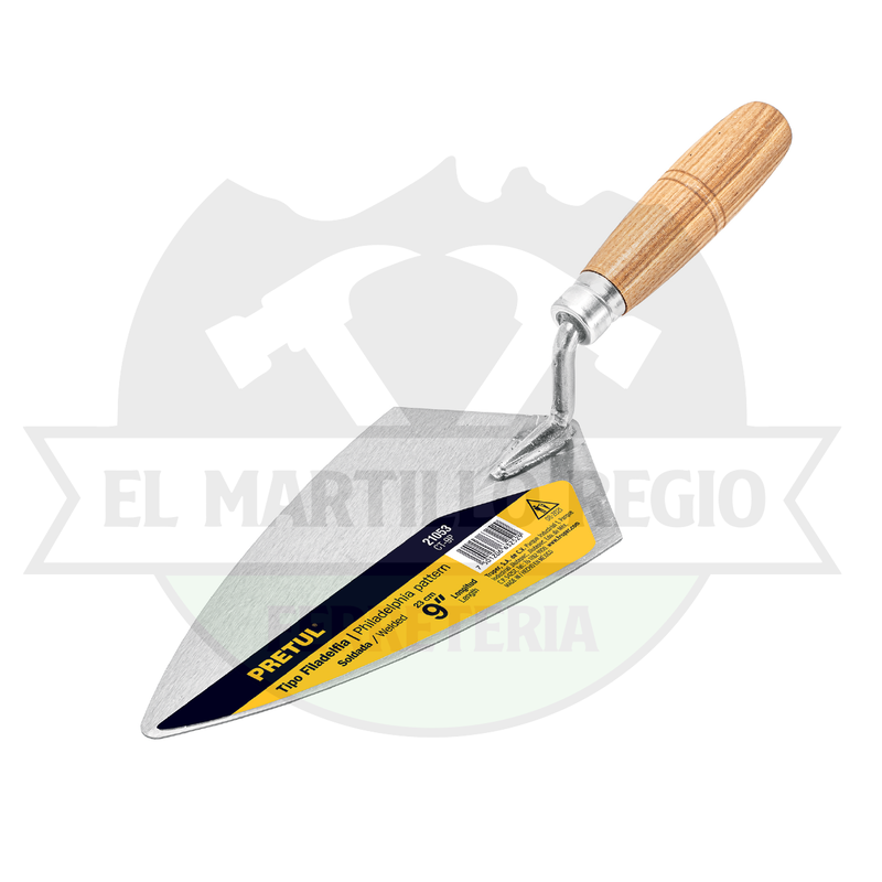 CUCHARA P/ALBAÑIL 10" TIPO FILADELFIA