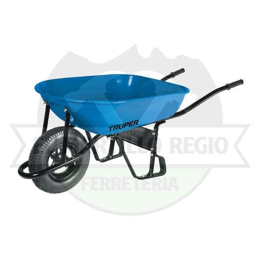 **CAT-50ND, CARRETILLA 5.5 FT3, NEUMÁTICA, BASTIDOR TUBULAR