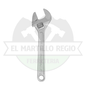 LLAVE AJUSTABLE (PERICO) 8" CROMADA