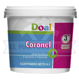 Pintura Vinilica CORONEL DOAL